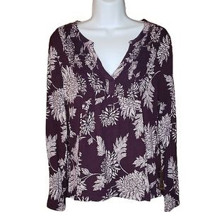 Lucky Brand - Popover Top Blouse - M - LN